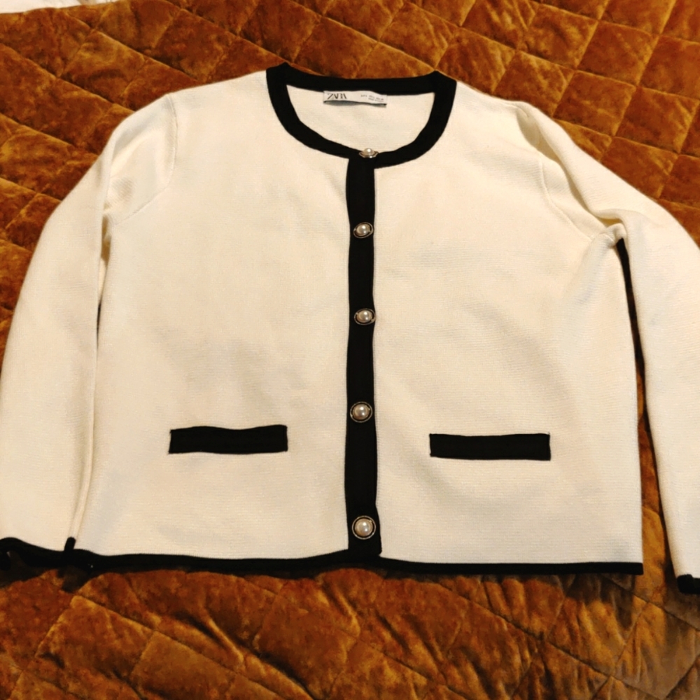 Zara button up Cardigan